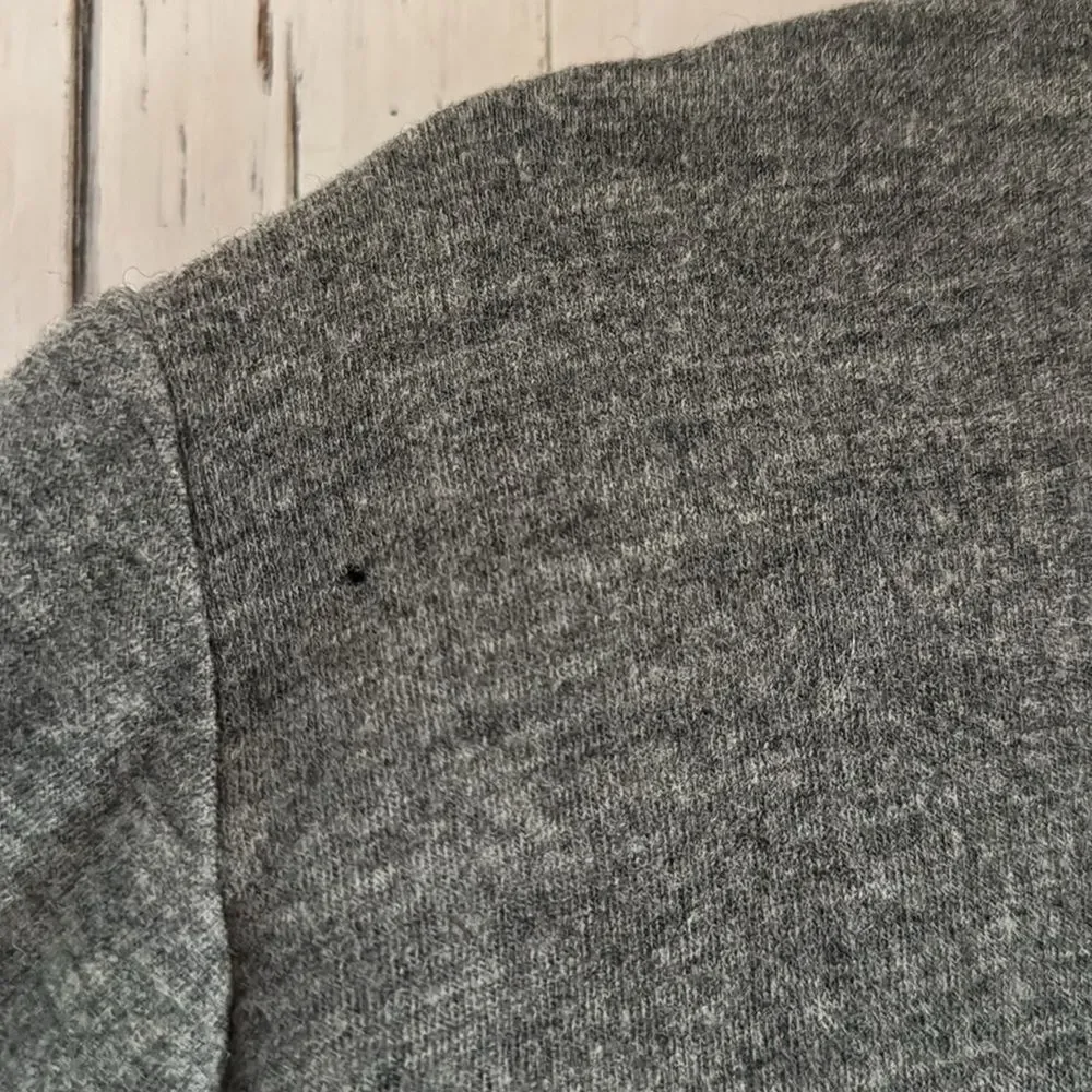 J.Crew Wool Blazer Jacket Gray Double Breasted Classic Workwear Minimalist - Picture 14 of 16
